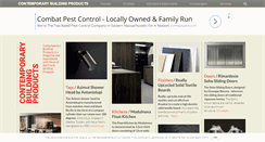 Desktop Screenshot of contemporarybuildingproducts.com